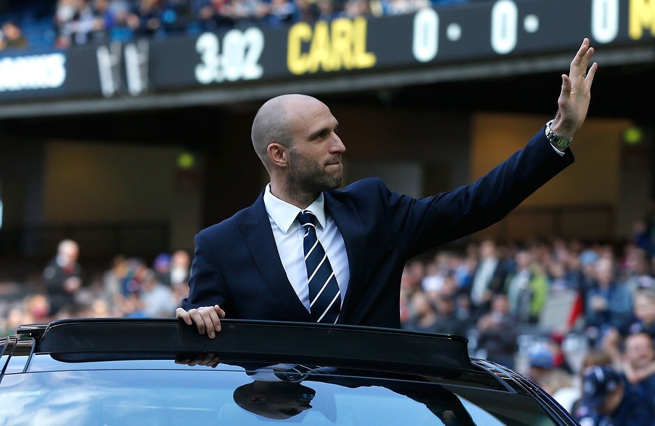 AFL 2015 Rd 21 - Carlton v Melbourne Retired Carlton and West Coast star Chris Judd is among the latest group to be granted AFL life membership - ${keywords}